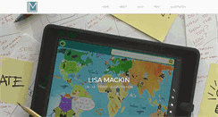 Desktop Screenshot of lisamackin.com